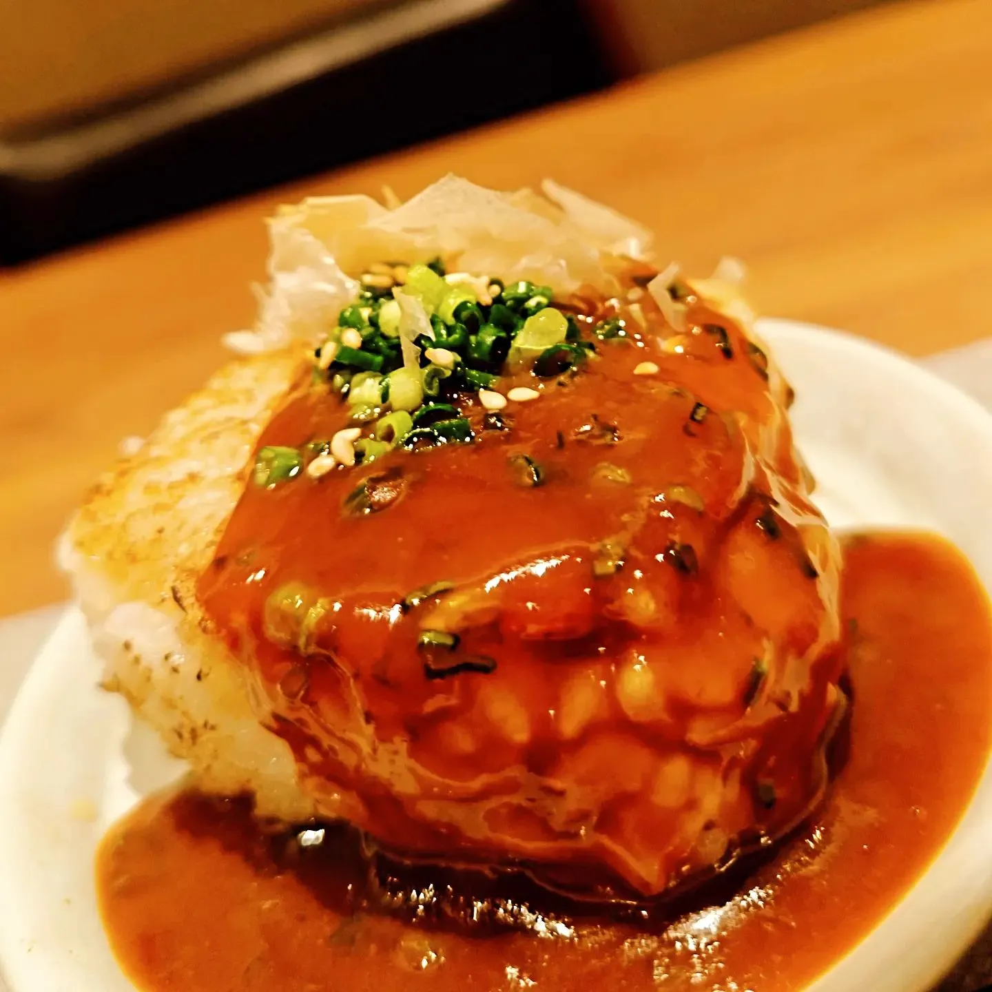 すき焼きを炊いた鍋でやく